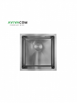 Кухонная мойка AVIVACOM 44*44 Нано-Сатин