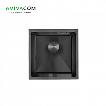 Кухонная мойка AVIVACOM 44*44 Нано-Черный