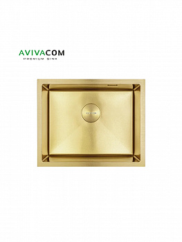 Кухонная мойка AVIVACOM 54*44 Нано-Золото