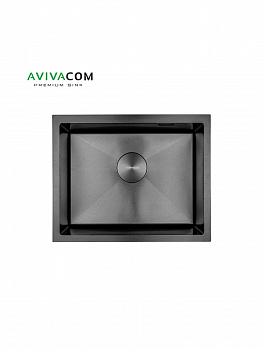 Кухонная мойка AVIVACOM 54*44 Нано-Черный